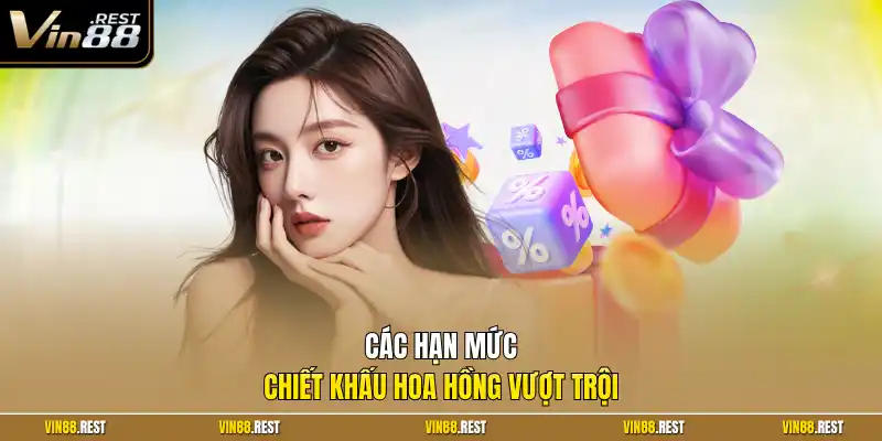 Các hạn mức chiết khấu hoa hồng vượt trội