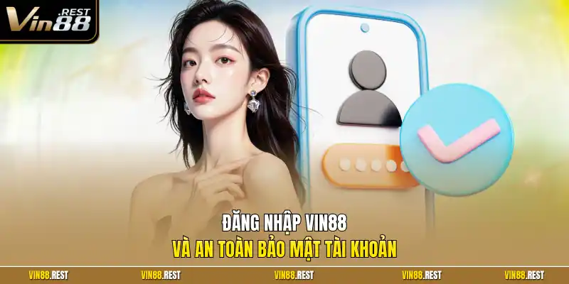 Đăng nhập Vin88 và an toàn bảo mật tài khoản
